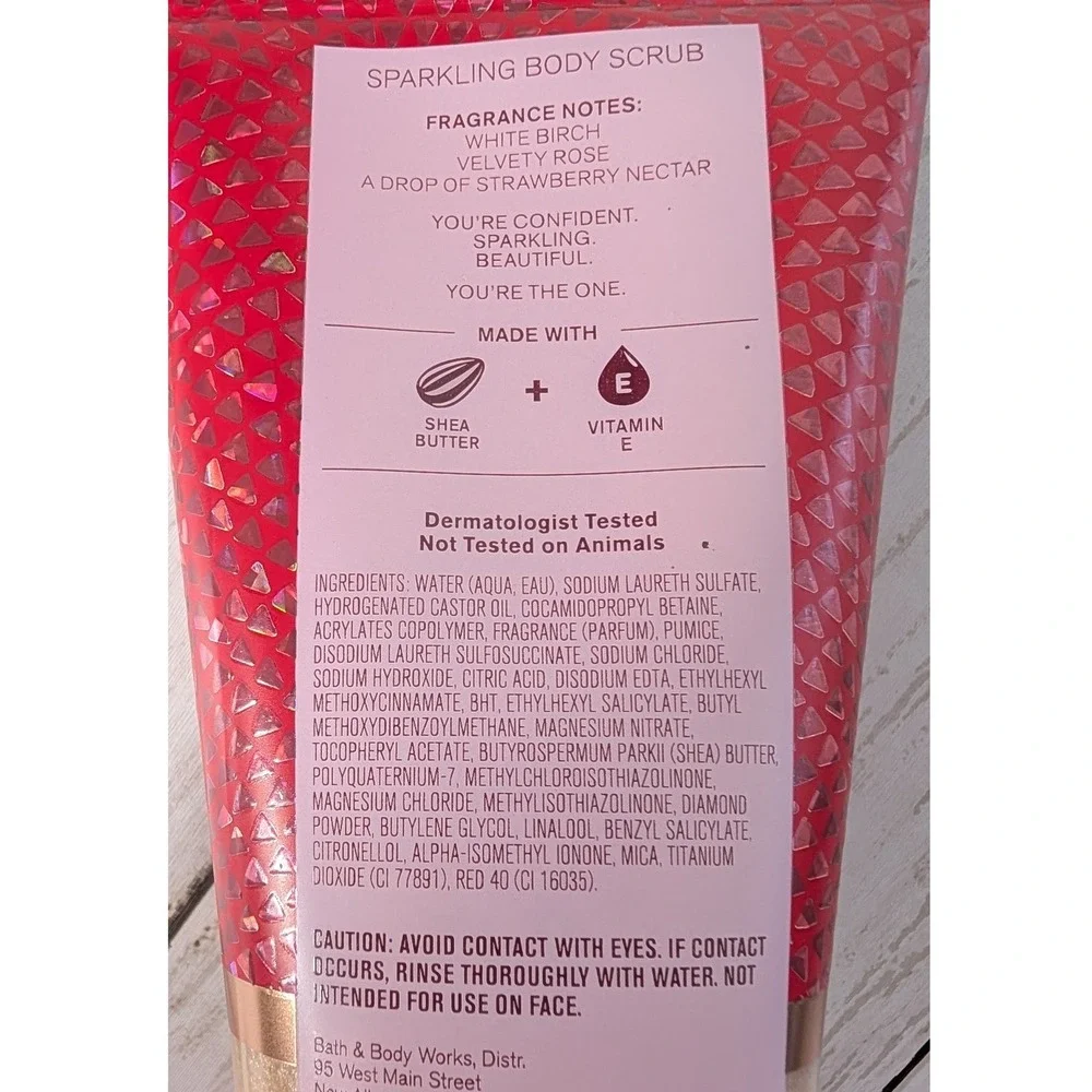 Bath & Body Works You're‎ The One Sparkling Body Scrub NEW